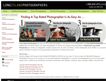 Tablet Screenshot of longislandphotographers.org